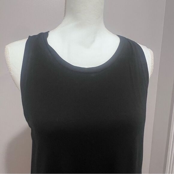 Gap women's black tank top oversized size large - Picture 3 of 7
